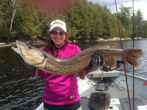 Fishing at Lake George